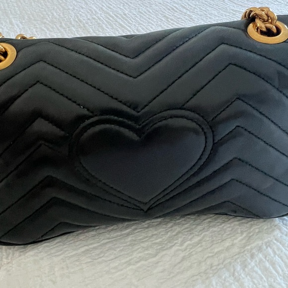 Authentic GUCCI small gg Mormont shoulder bag - Picture 3 of 3